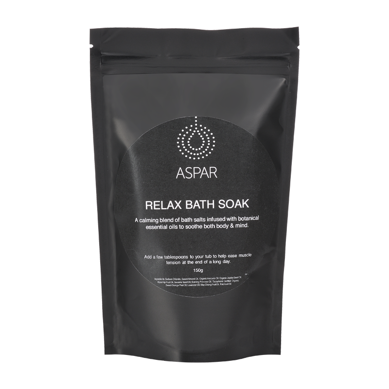 Relax Bath Soak and Body Scrub