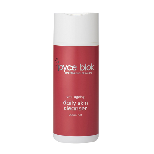 Anti-ageing daily skin cleanser bottle