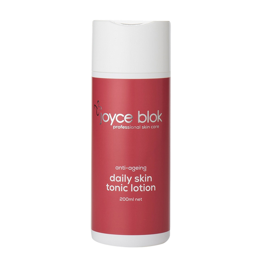 Anti-ageing daily skin toner bottle