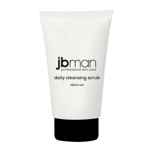 mens daily cleansing scrub tube