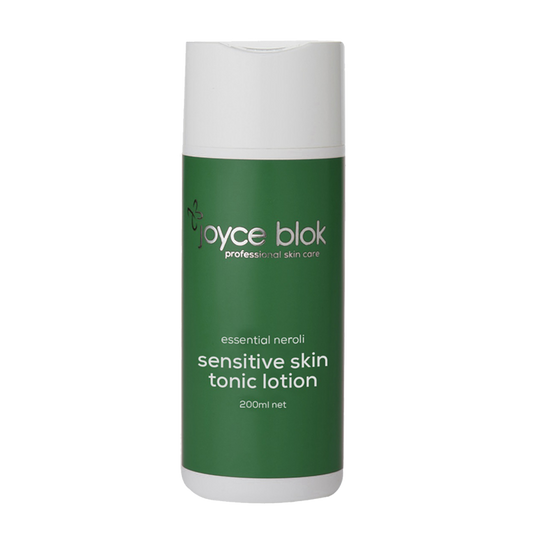 sensitive skin tonic lotion bottle