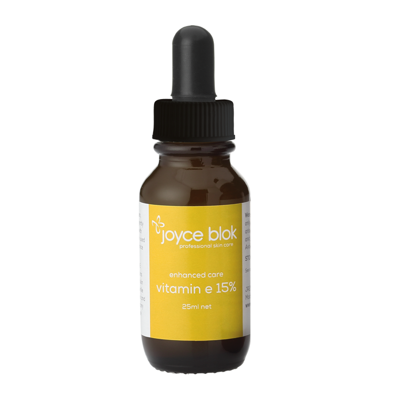 vitamin e 15% serum bottle with dropper